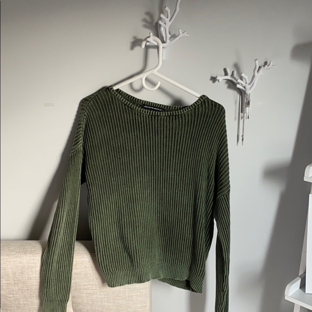 Brandy Melville Green Sweater
